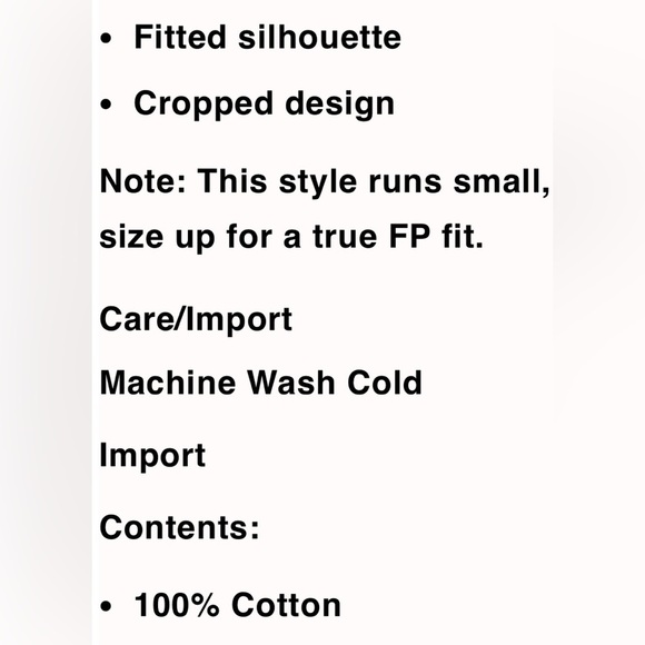 Nwt daydreamer x free people reindeer mock neck crop top XL gray & blue - Picture 4 of 5